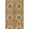 Momeni 27547 Tangier Indian Hand Tufted Rug- Gold - 7 ft. 6 in. x 9 ft. 6 in. TANGITAN-9GLD7696